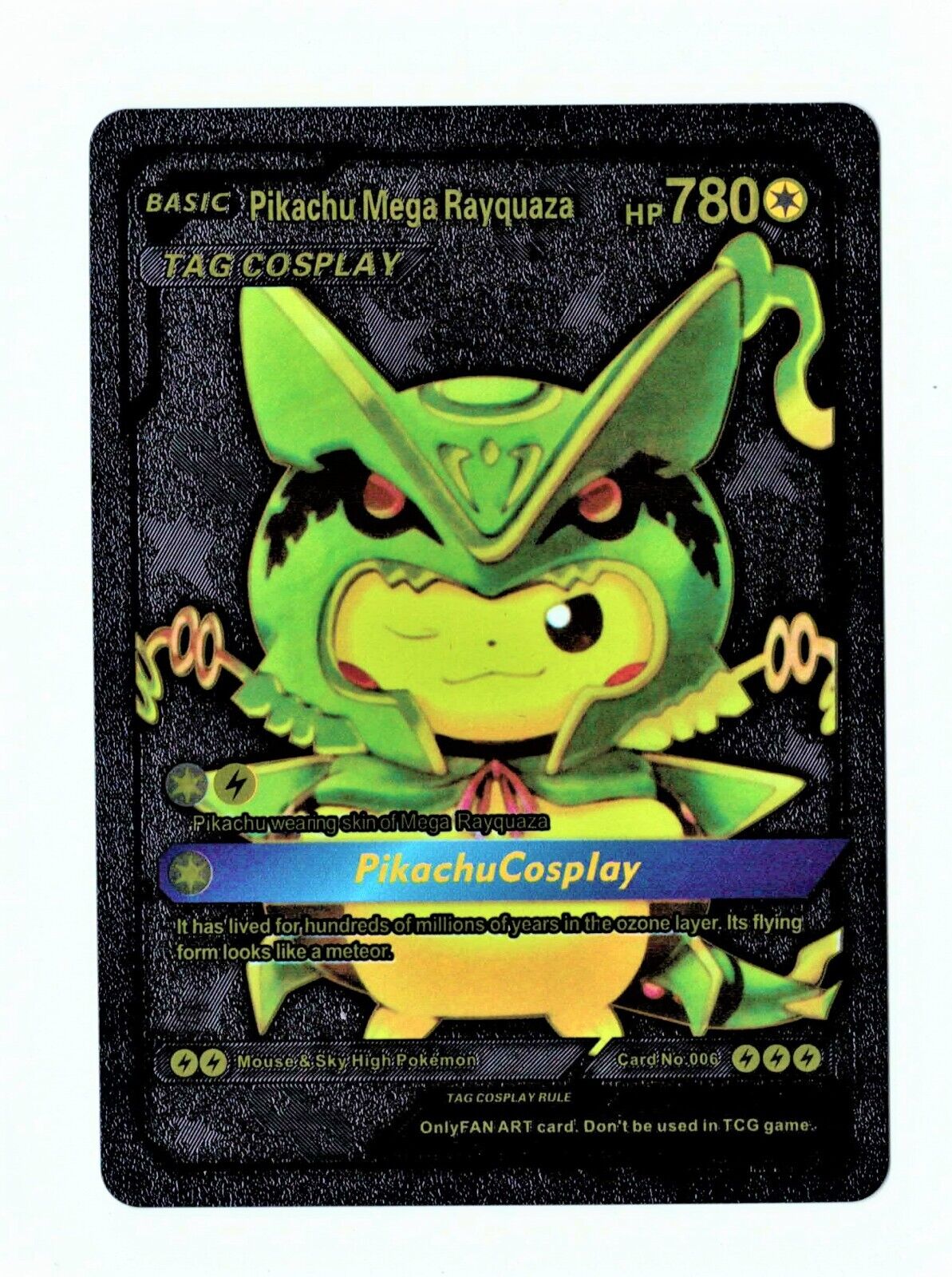 Blend pikachu with rayquaza