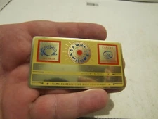 VTG NOS PERMA GRAPHICS CANCER SOCIAL SECURITY/ID CARD BLANK Z286