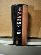 Vintage Avon Musk for Men Deodorant Talc 2.6 oz-discontinued