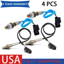 4pcs O2 Oxygen Sensor For 2007 2008 2009 Acura MDX V6 3.7L Upstream & Downstream