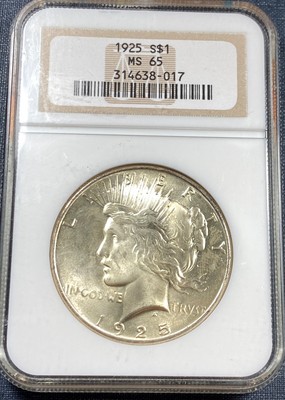 PEACE DOLLAR 1925 $1 MS-65 | $124.85