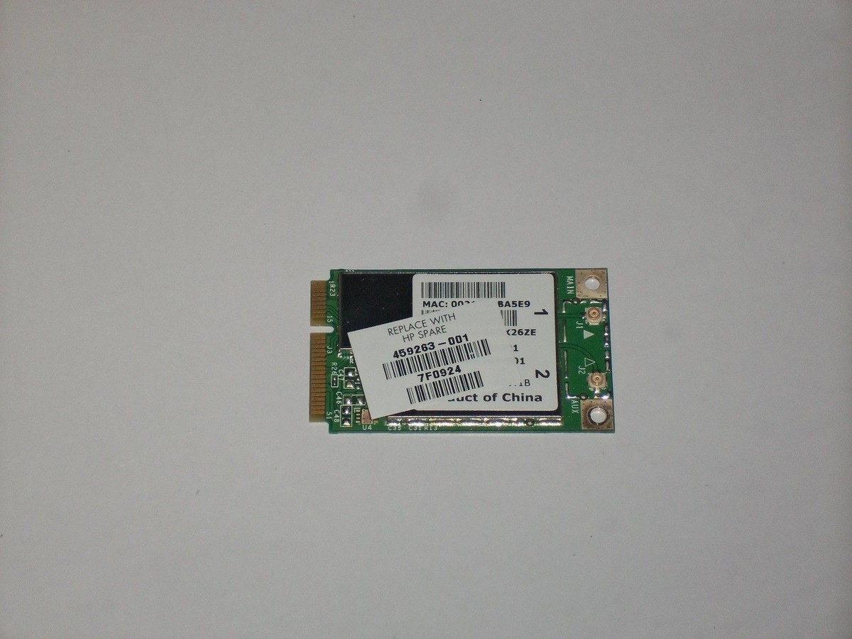 HP wireless card G98201AAFVNC84 458381-001 459263-001 Tested Good 