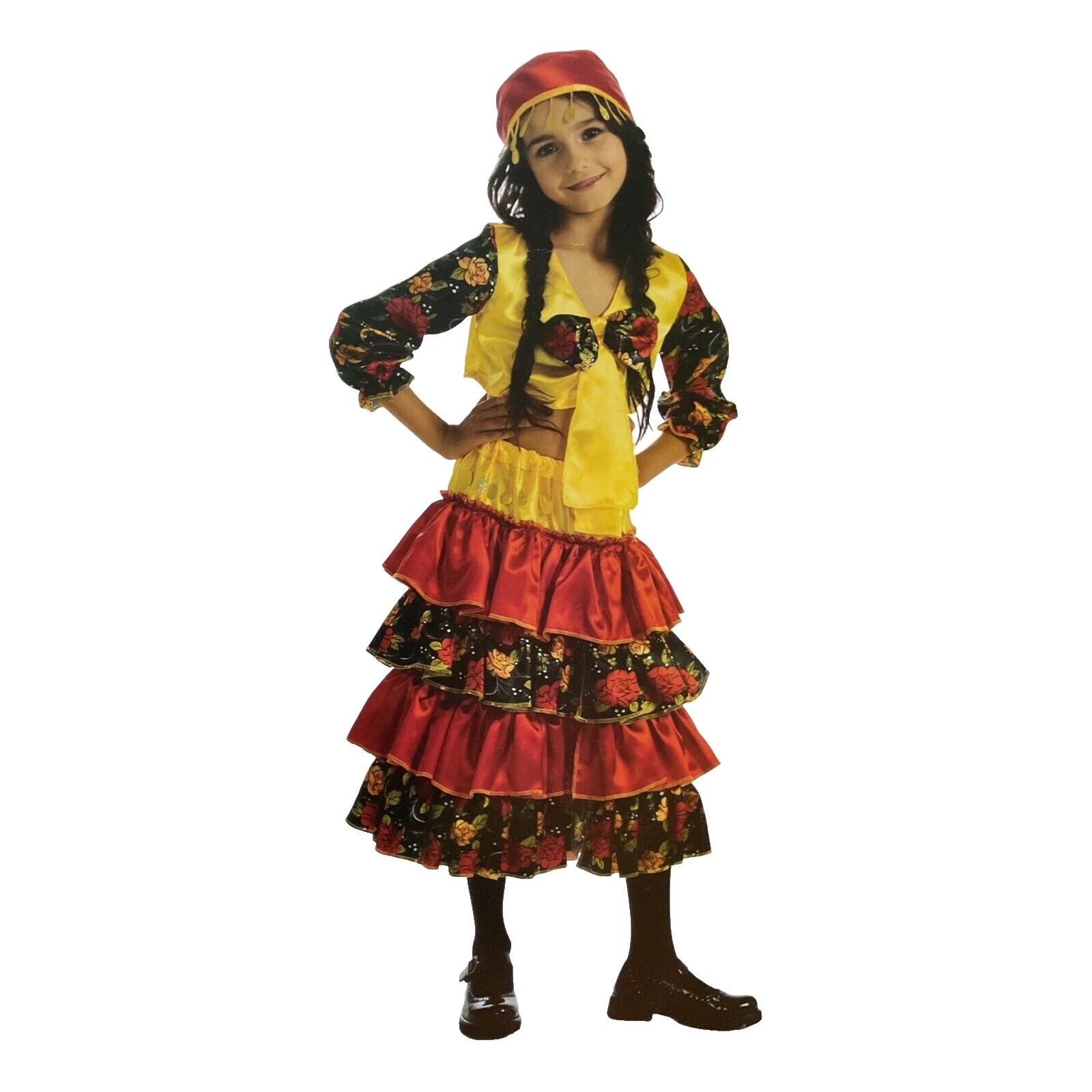 Polyester Costumes for Girls Gypsy & Fortune Teller