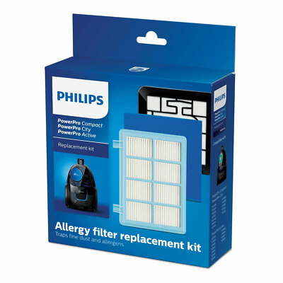 Philips FC8010/02 Ersatzfilterset H13-Allergiefilter Motorfilter Abluftfilter