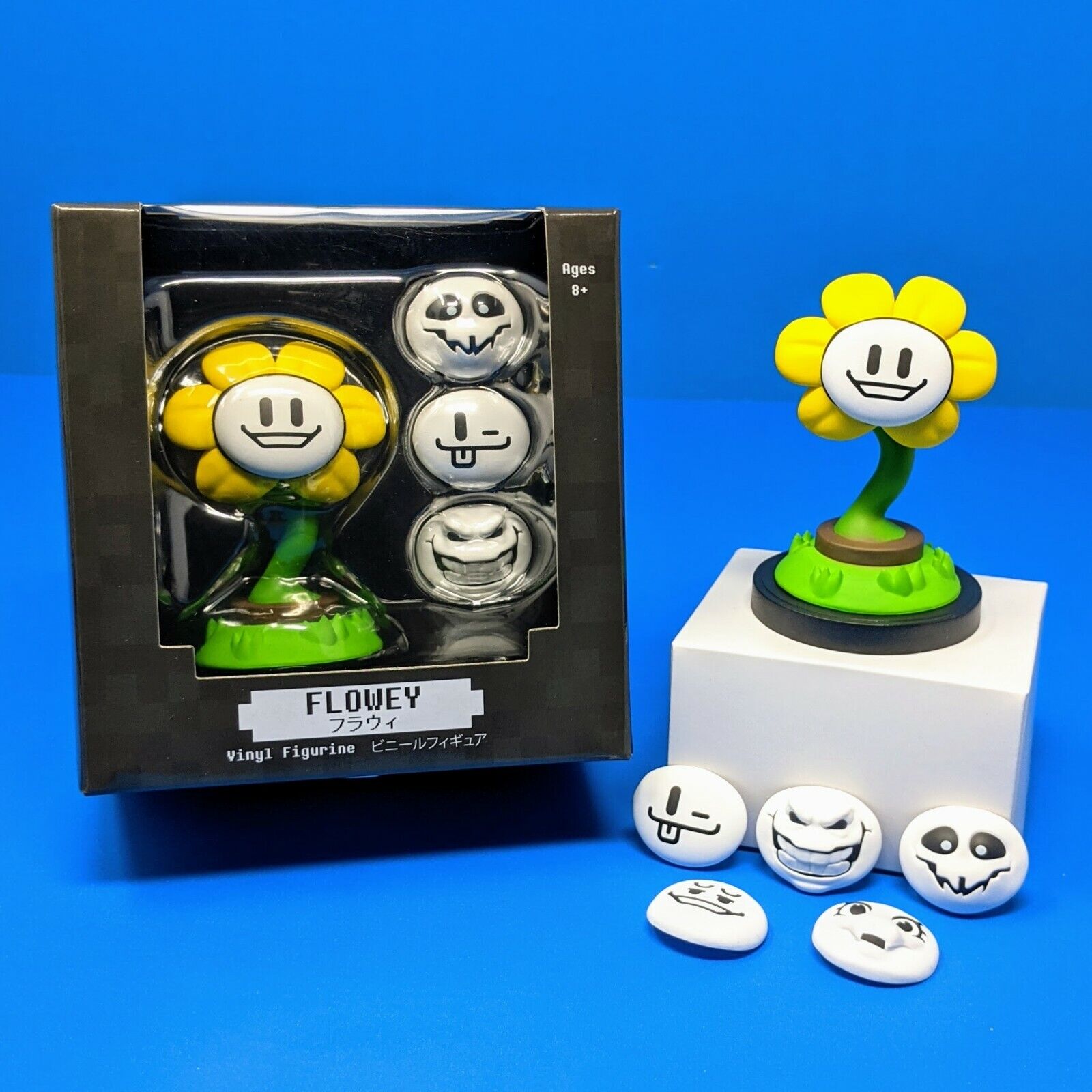 Undertale Flowey Little Buddies Series 2 Vinyl Figure Statue 2 8 Delta Rune For Sale Online Ebay