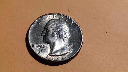 Choice BU 1950-D Washington Quarter