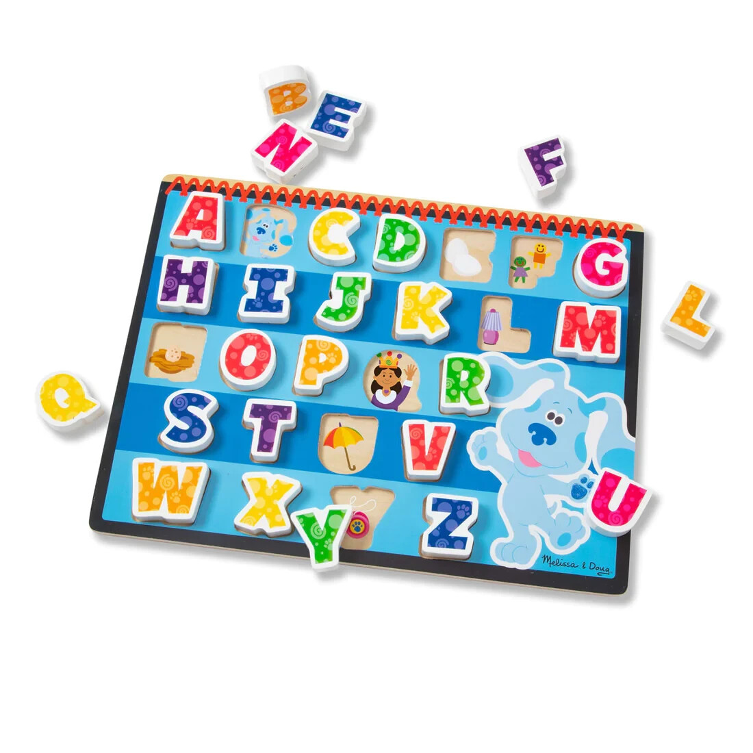 Blue's Clues & You! Wooden Chunky Puzzle - Alphabet - Melissa & Doug