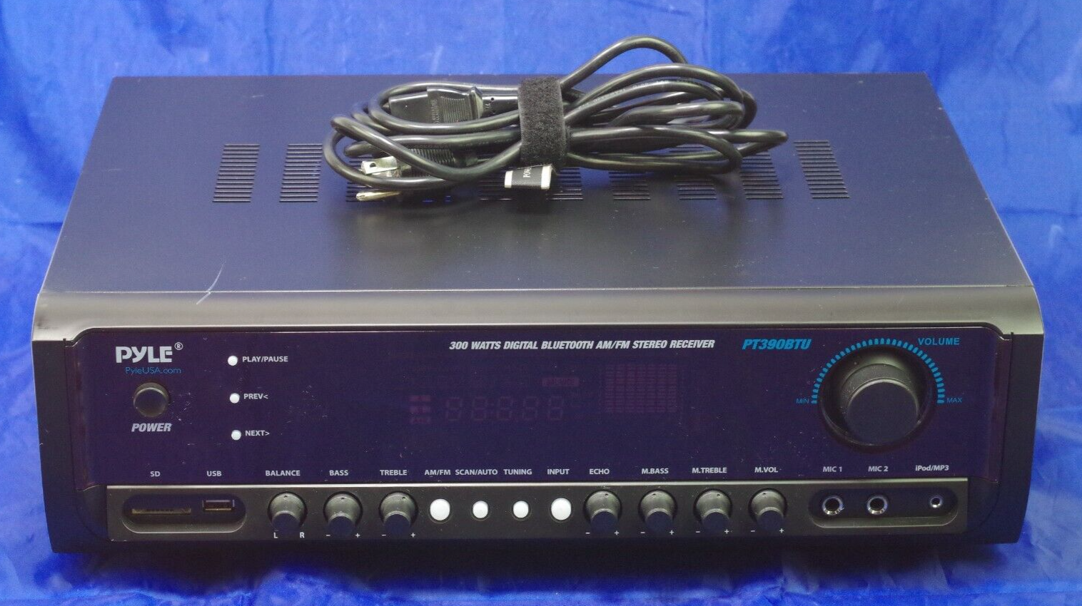Pyle Digital Home Theater Stereo Receiver 4CH 300W AM/FM/AUX/Digital No