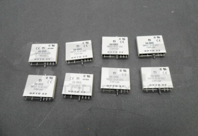 LOT OF 8 OPTO 22 G4 IDC5 INPUT MODULE 10-32VDC