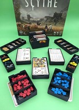 Scythe - Board Game Insert Trays Organizer, Vertical storage of box!