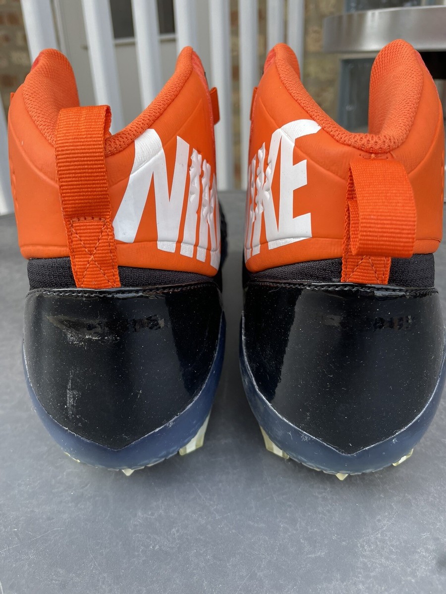 Nike Force Savage Football Cleats 918346-019 Shoes Black Orange Mens Sz 17 NWOT ? Nike Force Savage Football Cleats Shoes 918346-019 Black  main image 2