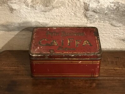 アンティーク CAIFFA PETIT BEURRE 缶 Ancienne boite métal 