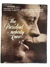 1964 The President Nobody Knew JFK Magazine Remember November Collectors Item