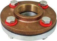 Flanged Dielectric Union Lead Free Pipe Fitting - Female X Female