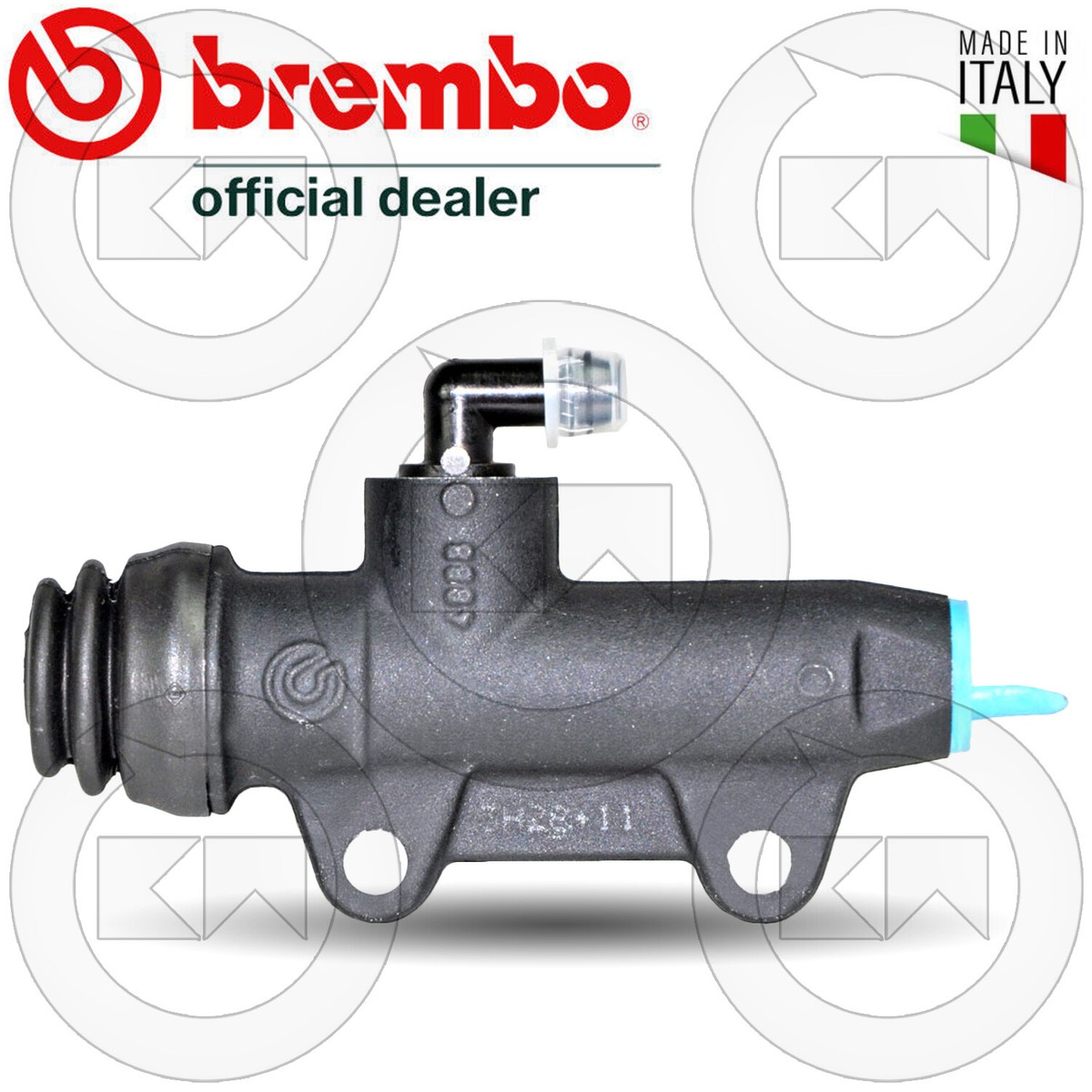 Cilindro Freno Posteriore Brembo A12 617 - Diametro 20.64mm - Filettatura 10x1 - Per APL
