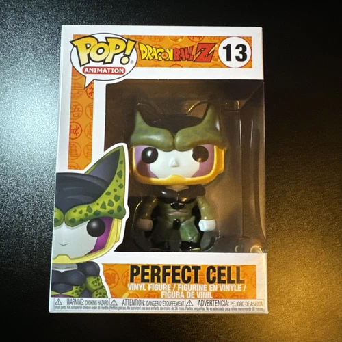 Funko Pop Dragon Ball Z - Perfect Cell Anime Vinyl Figure #13 W/ Protector