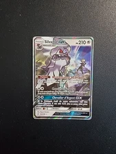 Pokemon Card Silvallié GX 184/236 Sun & Moon Cosmic Eclipse SL12 FR 