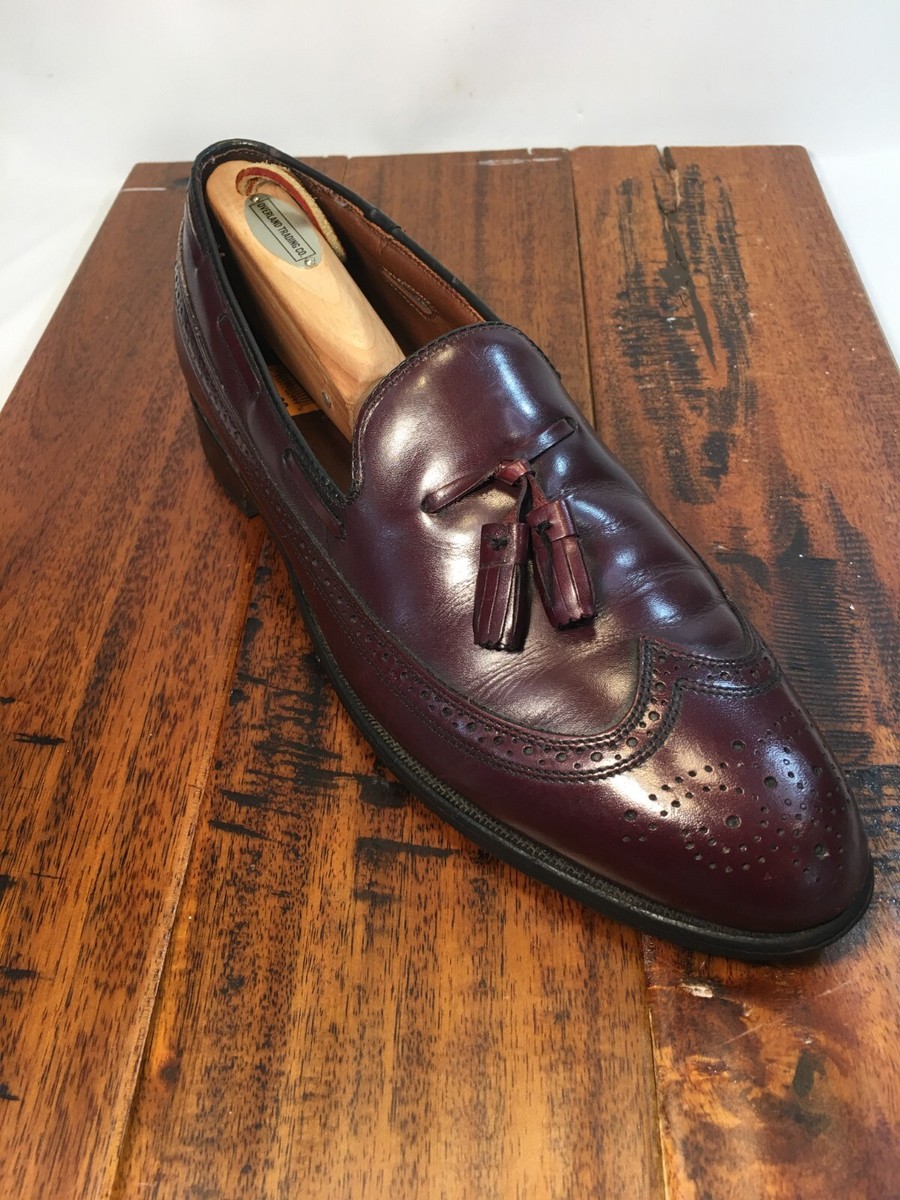 VTG Bostonian Heritage Tassel Loafers Men’s 9.5 /10 Leather Sole Burgundy USA Bostonian | Shoes | Bostonian Mens Classics Burgundy Leather  main image 3