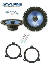 ALPINE SXE-17C2 Set 2 Haut Parleur Dacia Logan Nissan Qashqai Renault Smart Auto