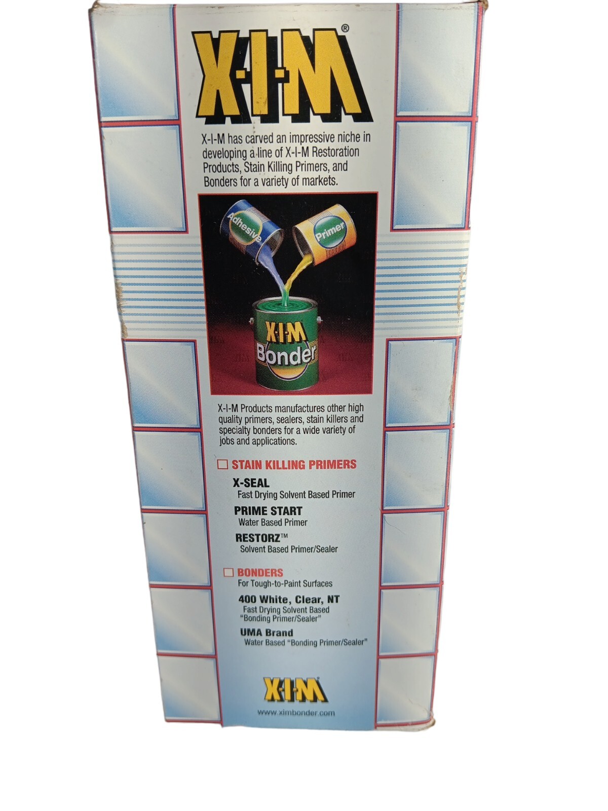 RustOleum XIM High Strength Acrylic Permanent Adhesive 1 qt Tile