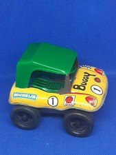 VINTAGE VOITURE JEEP BUGGY A FRICTION EN TOLE PAYVA MADE IN SPAIN Shell Michelin