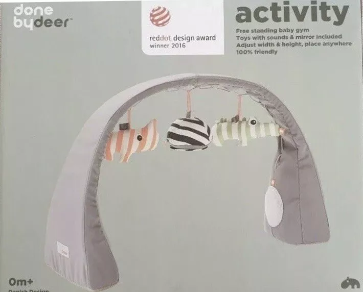 DONE BY DEER Activity Arch Play Baby Gym Toys Red Dot Award Winner