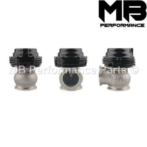 Black Tial MVS Style 38mm V-Band External Wastegate Boost Turbo - Picture 13 of 14