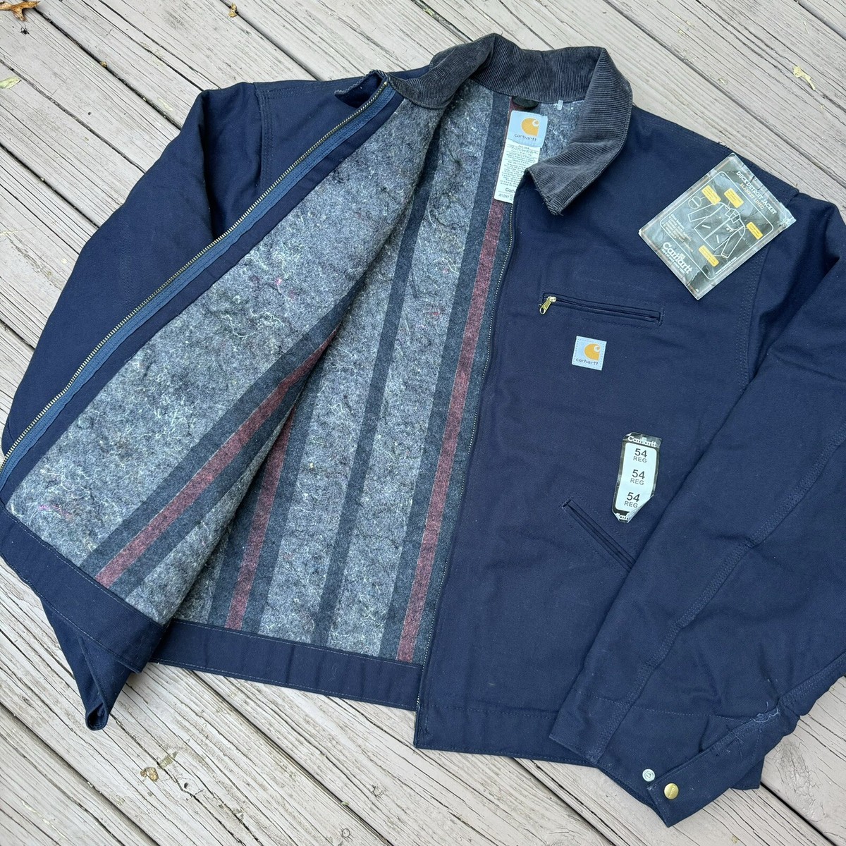 ジャケット・アウター 90'Carhartt blanket liner detroit jacket Brand New Vintage 90's Carhartt Detroit Blanket Lined Jacket