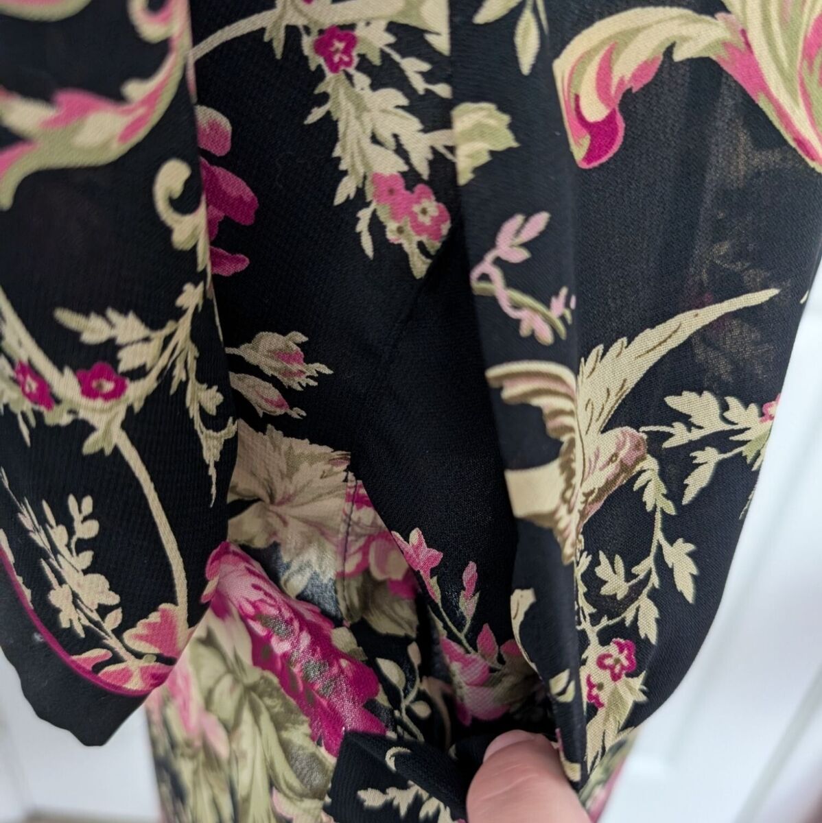 Oscar de la Renta vintage 花柄 スカート 9A3 Oscar de la Renta vintage 花柄スカート 9A3