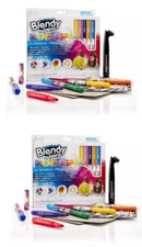 (2 Pack) Chameleon Kidz Blend And Spray Creativity Art Kit  Washable Pen Markers
