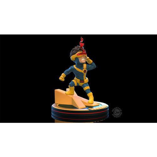 Quantum Mechanix: Marvel X-Men - Cyclops Q-Fig 5” Diorama Vinyl Figure Display - Picture 2 of 3