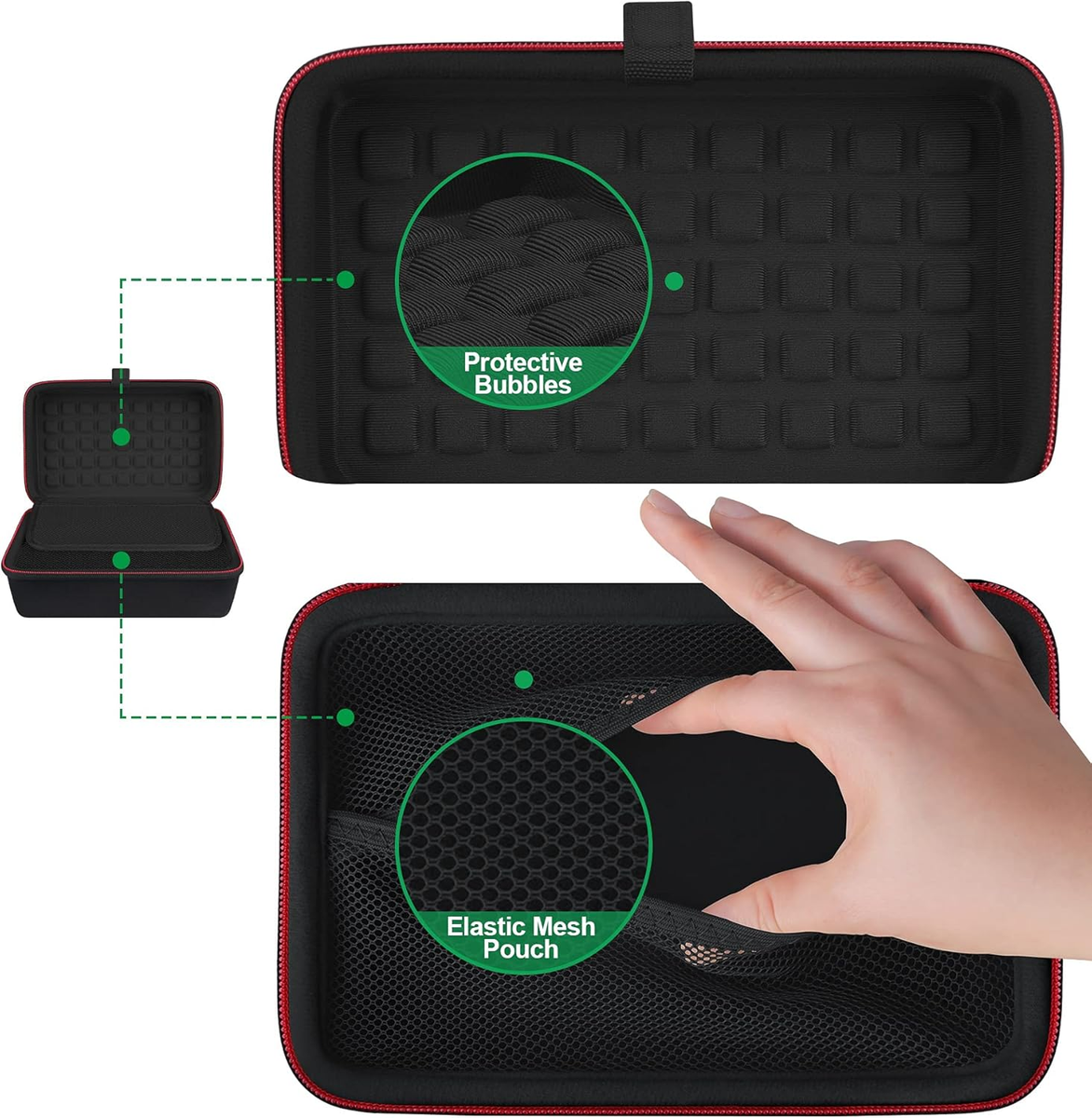 Hard GPS Case for 6-7 Inch Garmin Dēzl OTR610 OTR710 OTR720 OTR620
