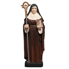 Veronese Design 6 1/2 Inch Saint Brigid of Kildare Polyresin Hand Figurine