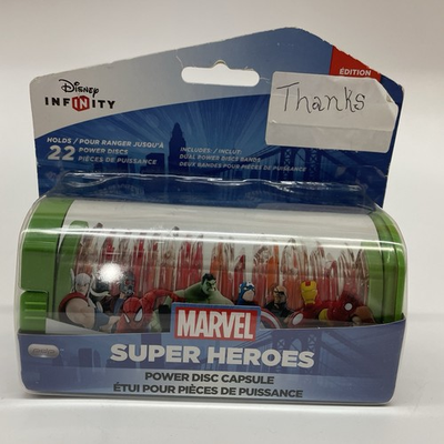 #ad #ad Disney Infinity 2.0 Marvel Super Heroes Power Disc Capsule Green Holds 22 Dics $24.99