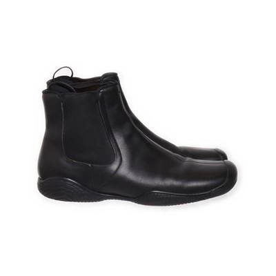 Prada Linea Rossa, Chelsea Boots, Größe: 41, Vintage, Schwarz, Leder #t1S