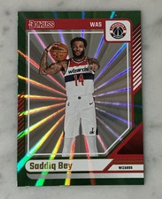 2024-25 Panini Donruss - Saddiq Bey #13 Holo Green Laser
