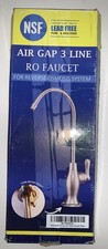 Air Gap 3 Line Lead-Free RO Faucet Drinking Water Filtration Reverse Osmosis