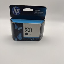 Sealed Un-opened HP Officejet 901 CC653AN Black Ink Cartridge. Expired 7/2015