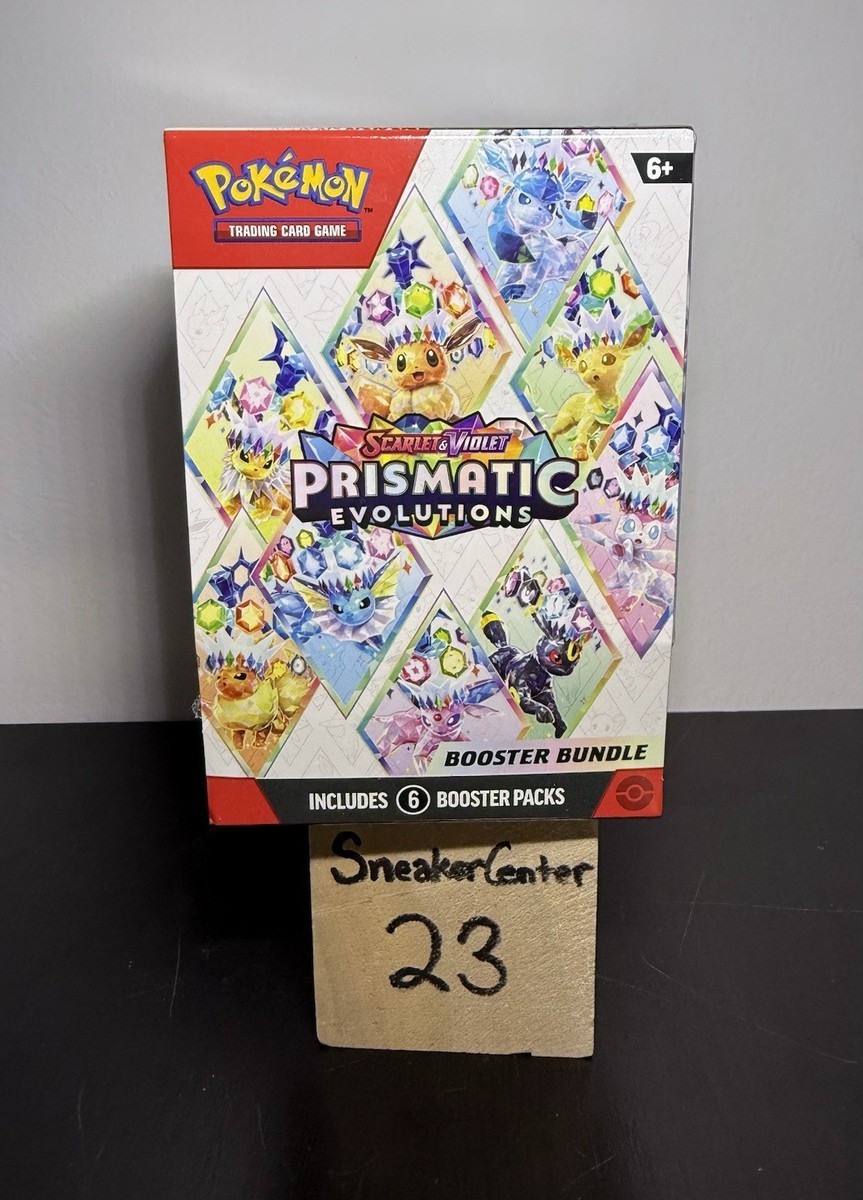 Sealed Pokemon TCG Prismatic Evolutions Booster Bundle