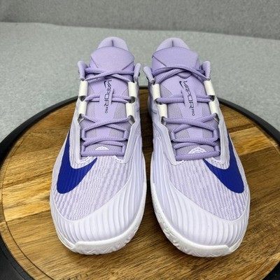 Nike Court Zoom Vapor 3 Women's 12 Tennis Shoes Clay Amethyst Tint