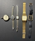 Vintage Watch Lot Untested Seiko Parker And Others See Pics