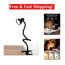 Clip-on Reading Light with 3 Color Modes 10 Dimmable Brightness Levels