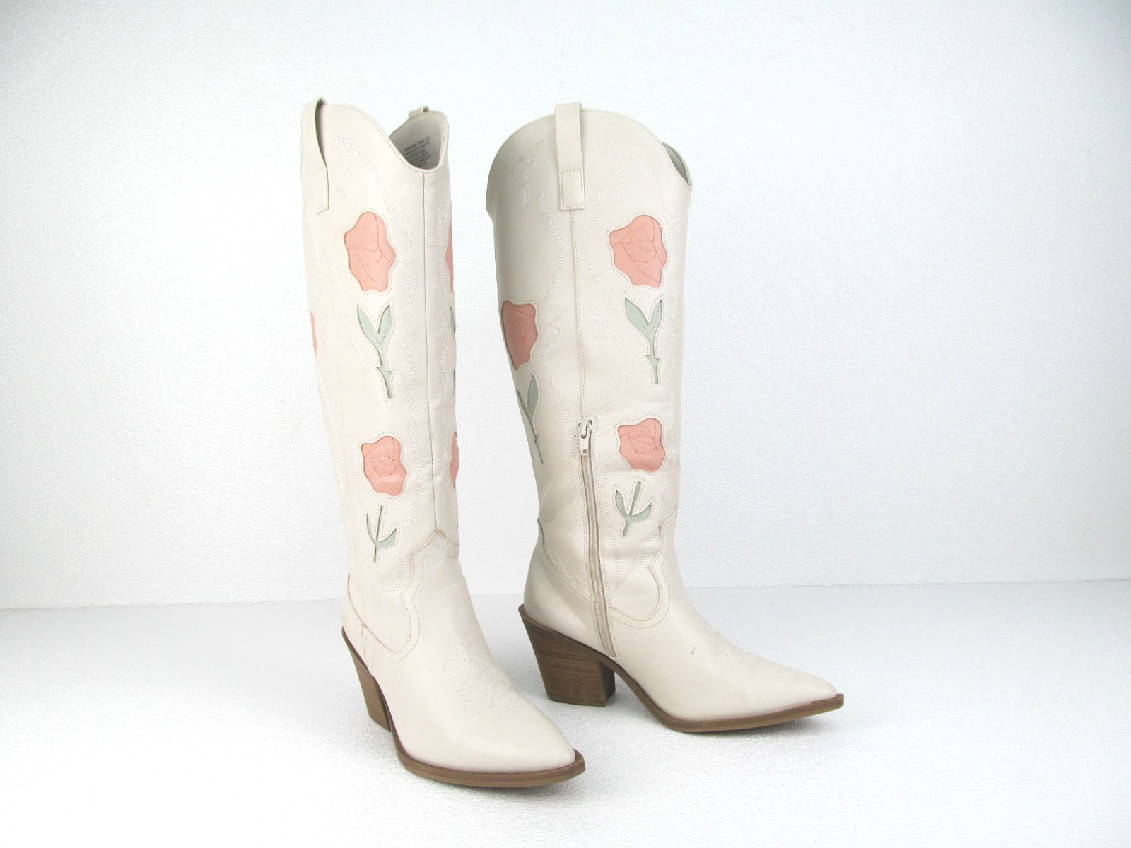 Universal Thread Dixie Bone Floral Embroidered Co… - image 1