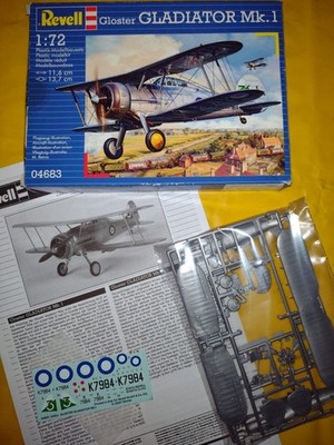 Revell 04683 Gloster GLADIATOR Mk.I 1:72 mit OVP