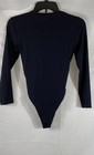 IAMNOTBASIC Women's Black Cut Out Long Sleeve Strappy Bodysuit NWT Size M — photo 2