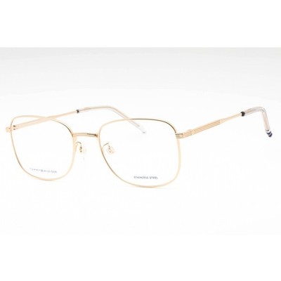 Tommy Hilfiger Men's Eyeglasses Gold Metal Square Frame TH 2061/F 0J5G 00
