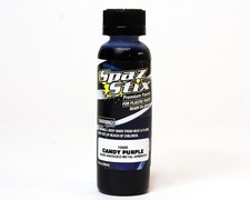 New Spaz Stix SZX15600 Candy Purple Airbrush Paint R/C Lexan Body