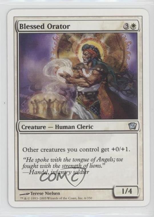 Blessed Orator Magic: 9th Edition #6 2005