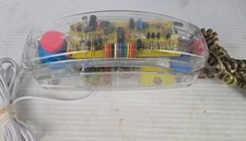 Vintage Clear Phone Radio Shack Clear UNTESTED Landline Telephone