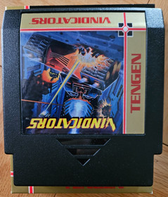 Vindicators Tengen NES Nintendo - CIB Complete in Box, Super Nice Condition!